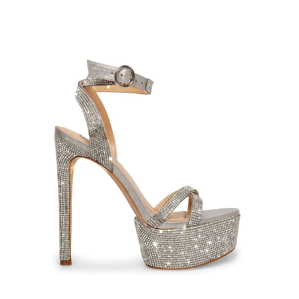 Steve Madden Marciana heels with rhinestones
